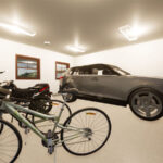 Craftsman-Style Garage Plan - inside the two-car garage plan