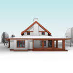 Adaptive House Plans Garibaldi Cabin - 2 Story House
