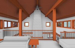 Adaptive House Plans Garibaldi Cabin loft