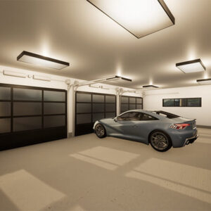 Blueprint Detached Three-Car Garage | The Saltbox Garage