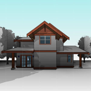 carriage house plans backside view