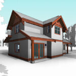 Laneway House | Craftsman Two-Bedroom House with Garage