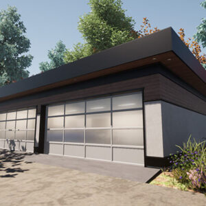 Modern Garage | West Coast Modern Garage Plan