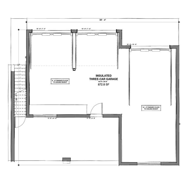 Garage & Carriage House Plan | Adaptive House Plans