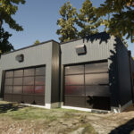 Four-Car Garage Floor Plan | Cube 36' x 26' Modern Garage Plan