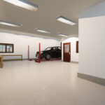 Motorhome Garage, Craftsman Two-Car RV Garage Plan