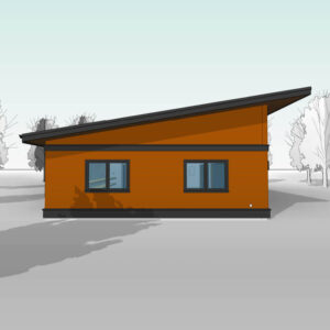 Permit-ready garage plan. Large detached 3-car garage floor plan. Adaptive House Plans