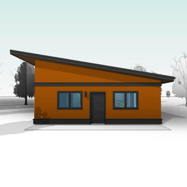 Permit-ready garage plan. Large detached 3-car garage floor plan. Adaptive House Plans