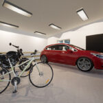 Inside the Eastsider two-Car Garage Blueprint - Adaptive House Plans